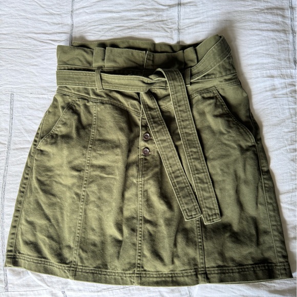 BANANA REPUBLIC cargo skirt size 16 - Picture 1 of 3
